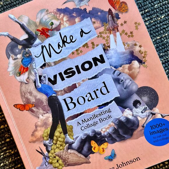 *NEW* Make a Vision Board, A Manifestation Book by Candace Johnson - Picture 1 of 5